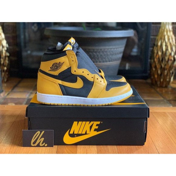 Size 10 Air Jordan 1 Retro OG High "Pollen" - Picture 4 of 6